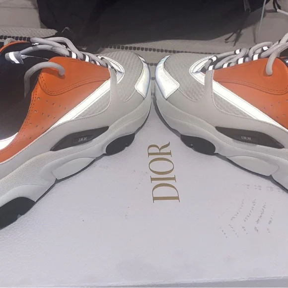 Dior Shoes Dior B22 Orange White Poshmark
